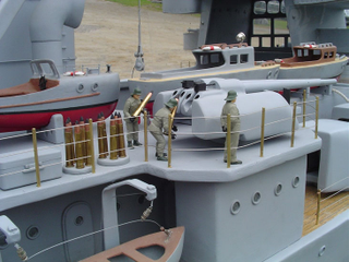 Illustration for article titled Man Finishes 30-feet WWII German Battleship Model, Prepares to Invade Poland Soon